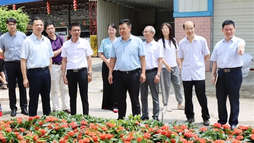 自治區(qū)政協(xié)常委、梧州市政協(xié)主席黃振饒蒞臨百裕集團走訪調(diào)研